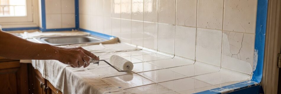 Pintar azulejos de cocina o baño: cuándo funciona y cuándo no