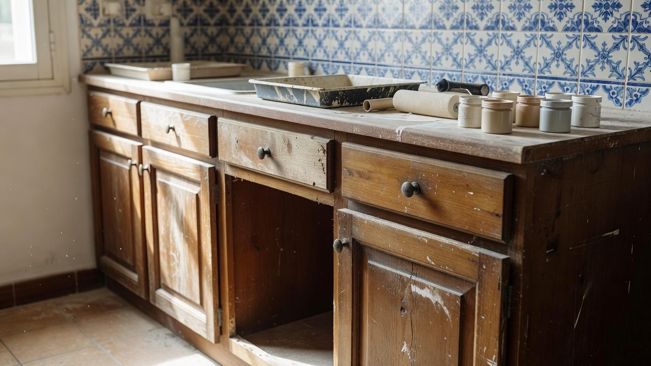 Pintar los muebles de cocina o cambiarlos: cuándo compensa