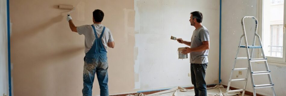 Pintor profesional o hacerlo tú mismo: tiempo, coste, acabado y herramientas